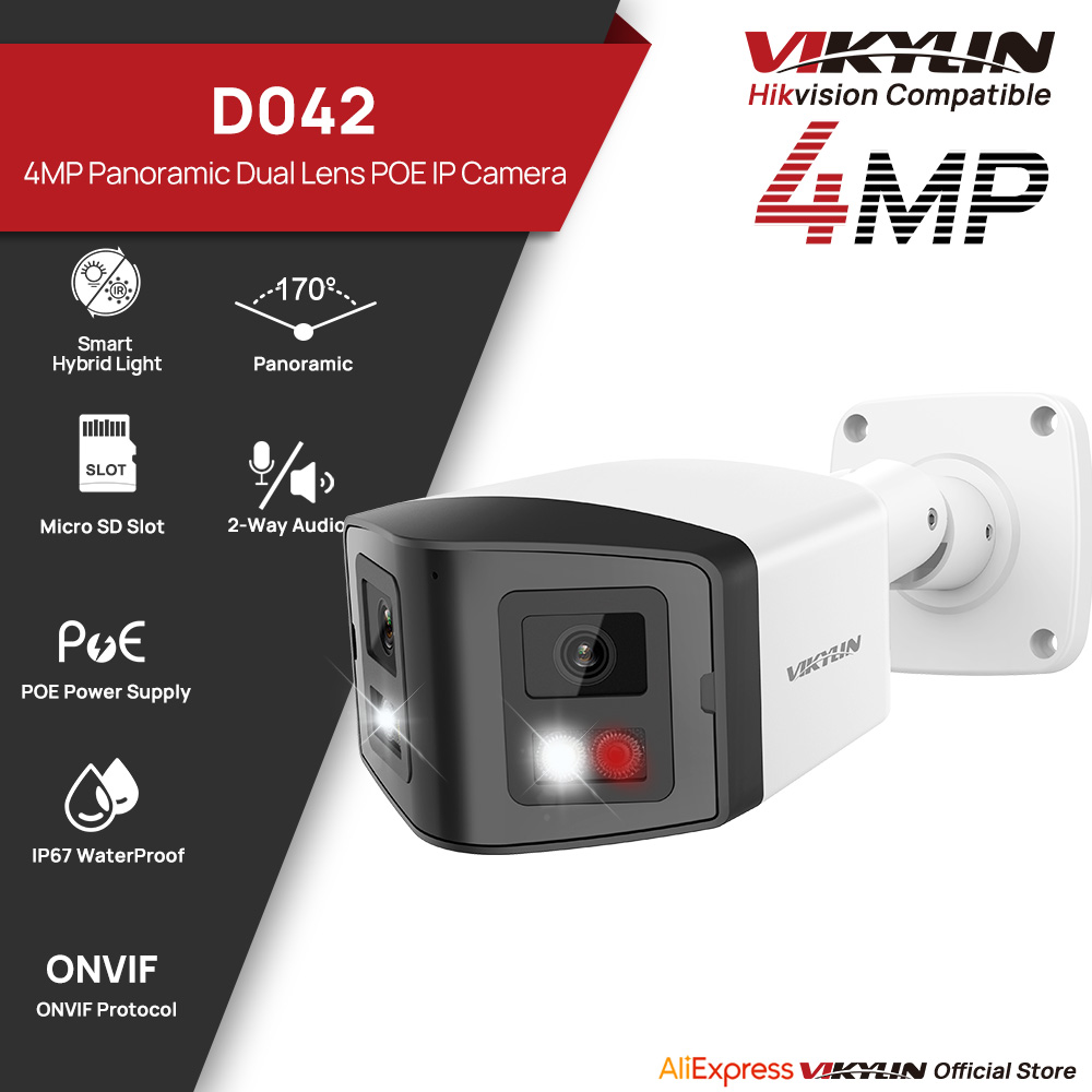 Outdoor Power G Motion - VIKYLİN 170 ° Panoramik Güvenlik IP