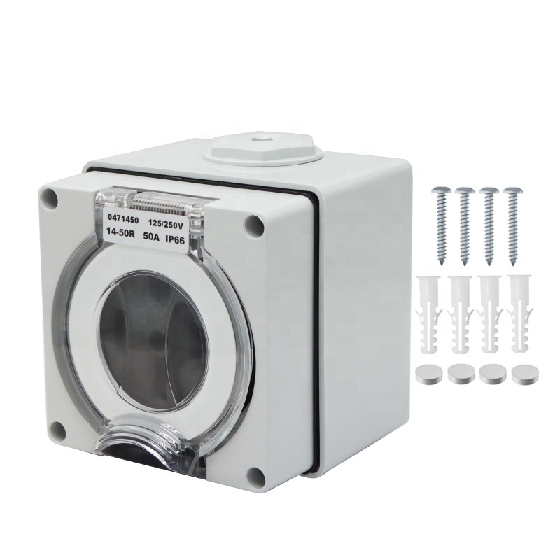 Outdoor Power Receptacle - 50 Amper Jeneratör Karavan Güç Giriş