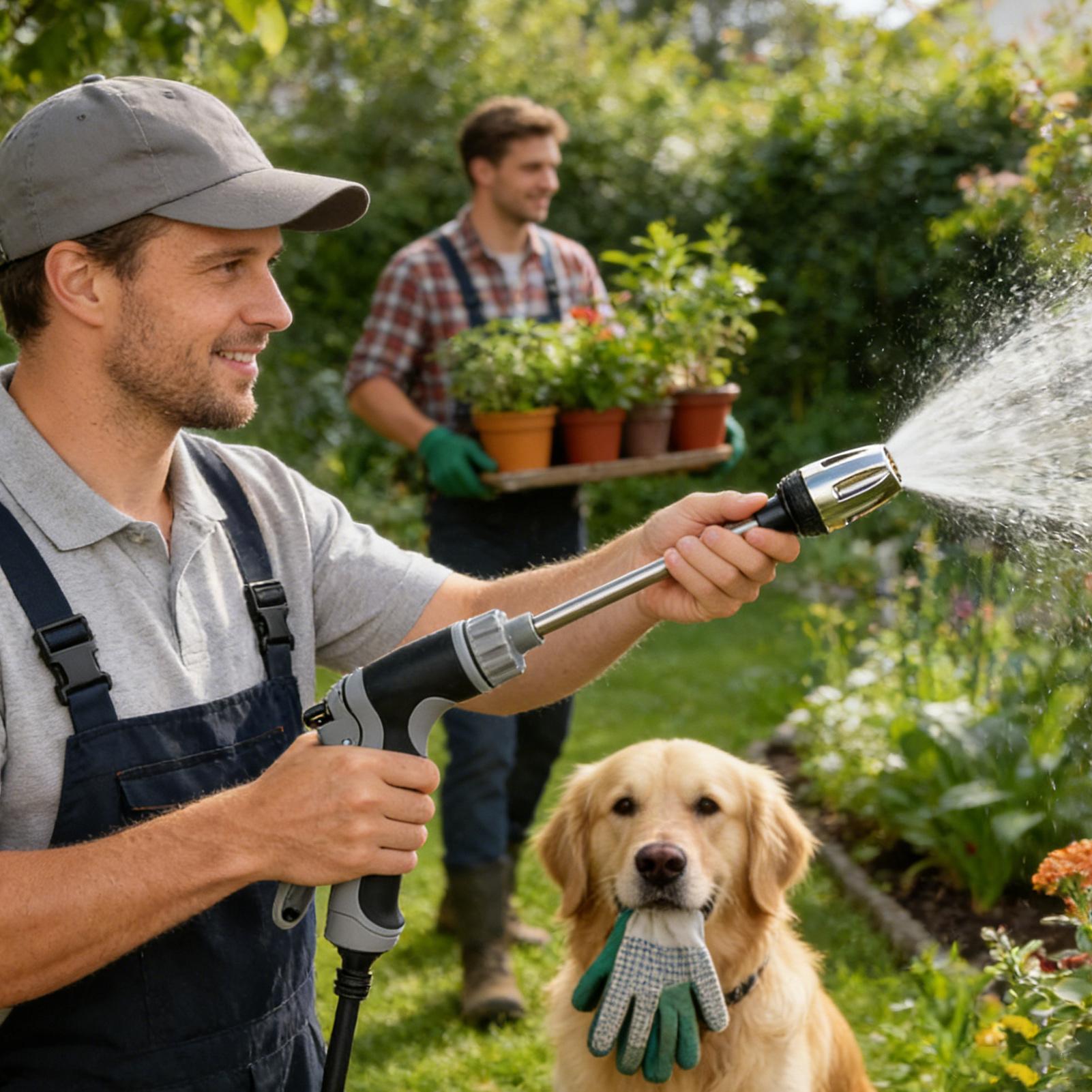 Outdoor Power Washer - Döndürülebilir Basınçlı Yıkama Çubuğu Basınçlı Nozul