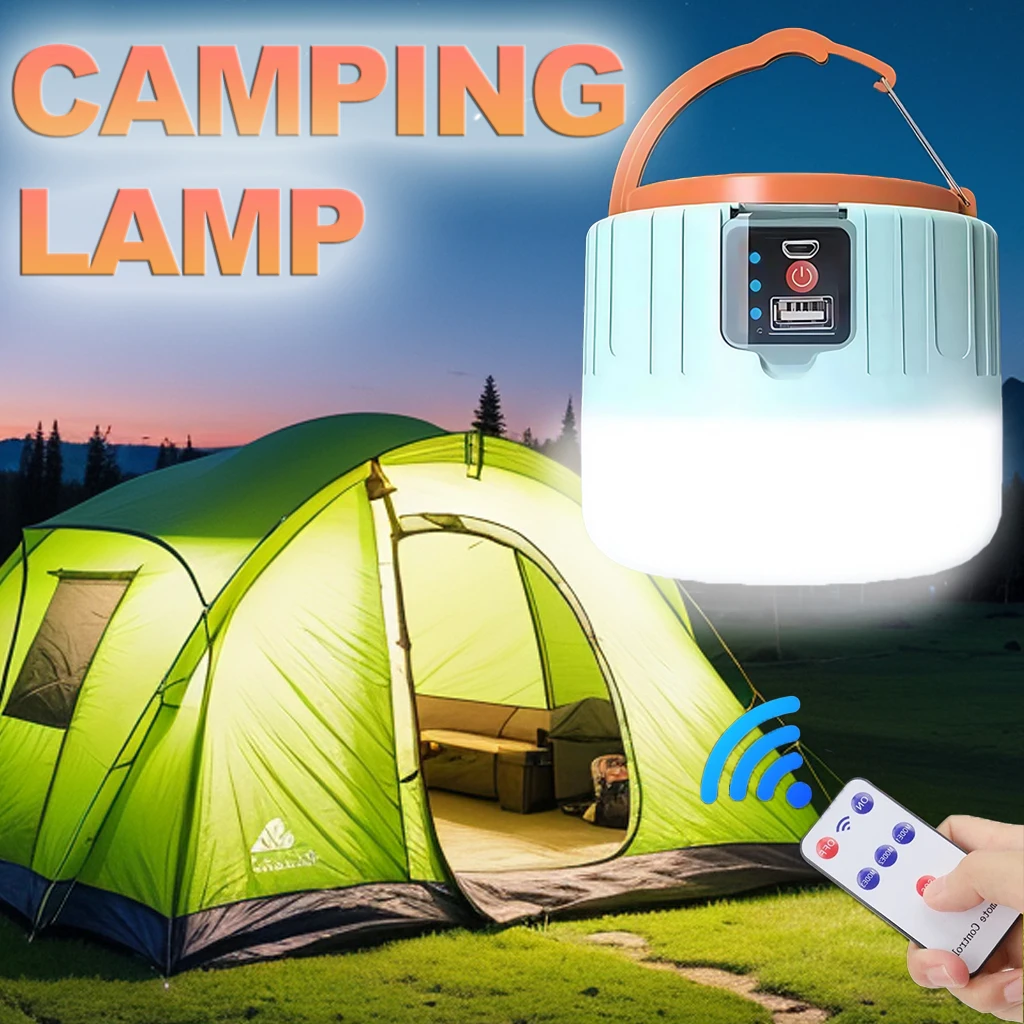 Outdoor Powerbank - Güneş Enerjili Kamp Feneri Şarj Edilebilir