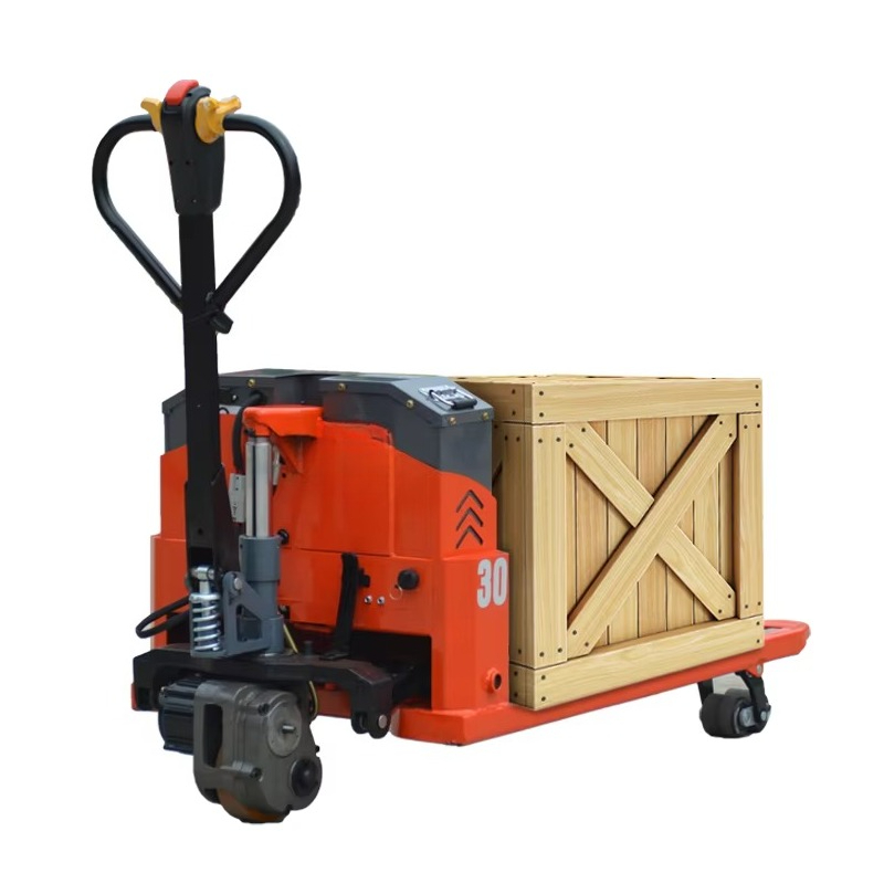 Outdoor Power Pallet Jack - Akülü Transpalet Kırmızı Dış Mekan Büyük