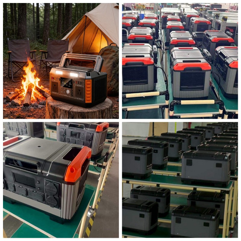 Outdoor Power Supply - Taşınabilir Güç İstasyonu 220V 500W Dış