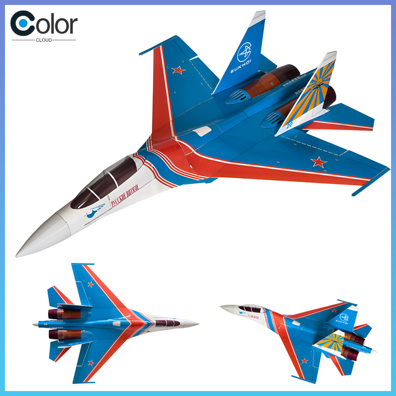 Outdoor Power Kit - Su-27 Kanallı Fanlı Rc Savaş Uçağı