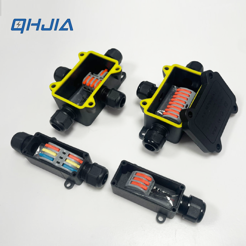 Outdoor Power Outlet Box - IP68 Su Geçirmez Bağlantı Kutusu PA66