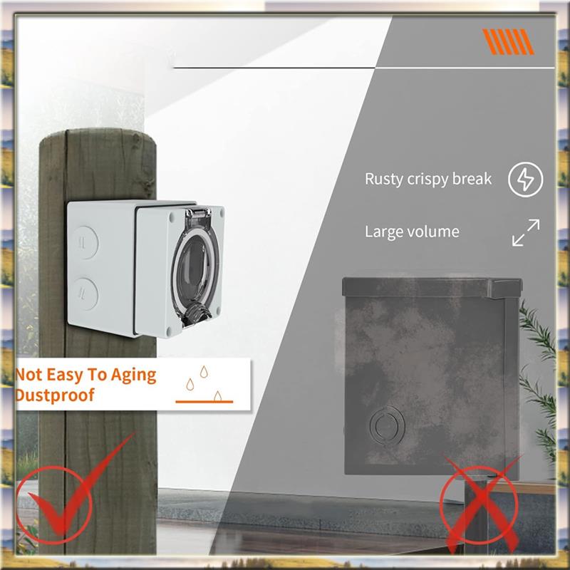 Outdoor Power Receptacle - AA46 HOT-50Amp Dış Mekan Güç Çıkışı