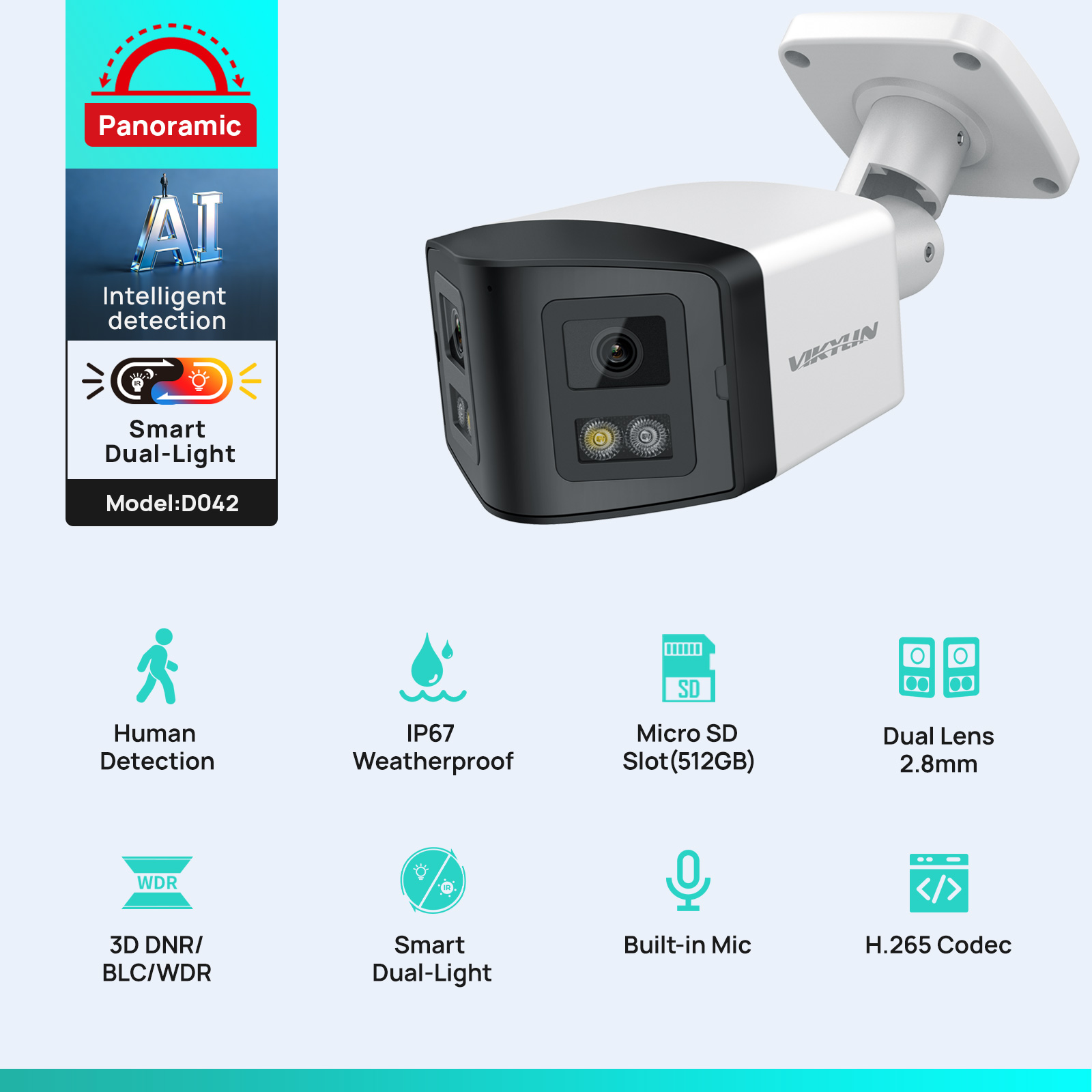 VIKYLİN 170 °   Panoramik Güve - Outdoor Power G Motion incelemesi ve fiyatı