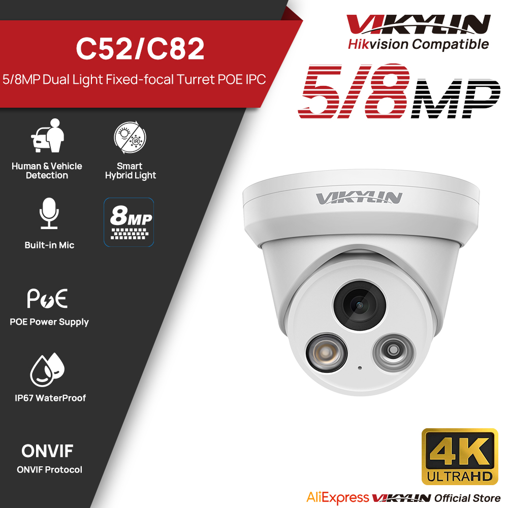 VIKYLIN 5/8MP 4K IP Kamera Çif - Outdoor Power G Motion incelemesi ve fiyatı