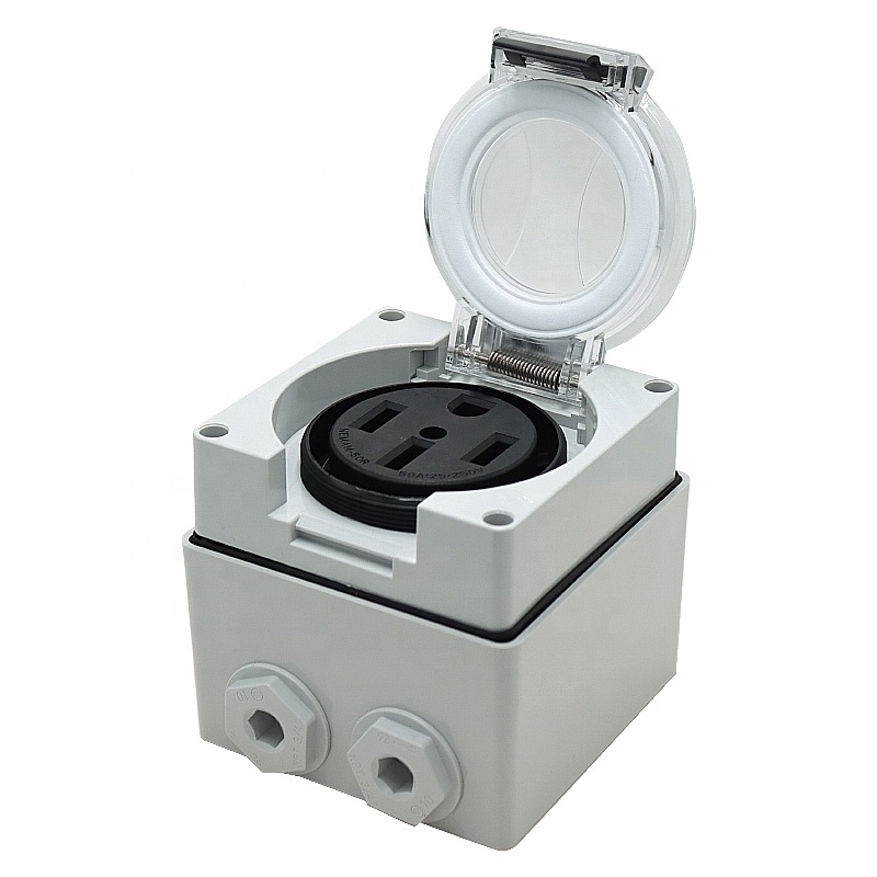50 Amper Jeneratör Karavan Güç - Outdoor Power Receptacle incelemesi ve fiyatı