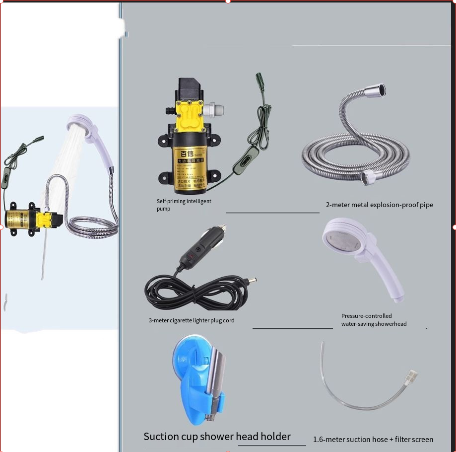 12V otomotiv veya ev kendinden - Outdoor Power Washer incelemesi ve fiyatı