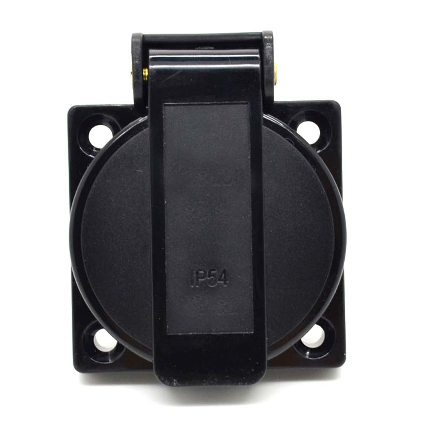 2 adet siyah 10A 15A avustraly - Outdoor Power Receptacle incelemesi ve fiyatı