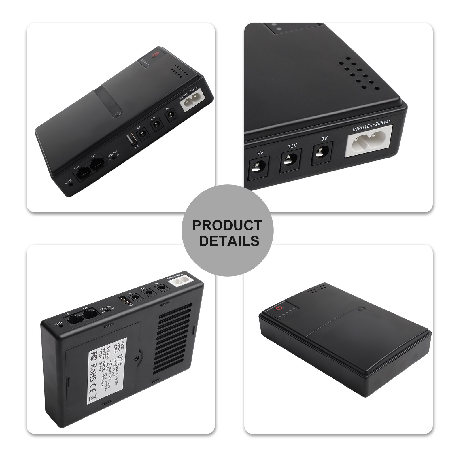 1018L 5V 9V 12V Yedek DC UPS K - Ups Power Supply Outdoor incelemesi ve fiyatı