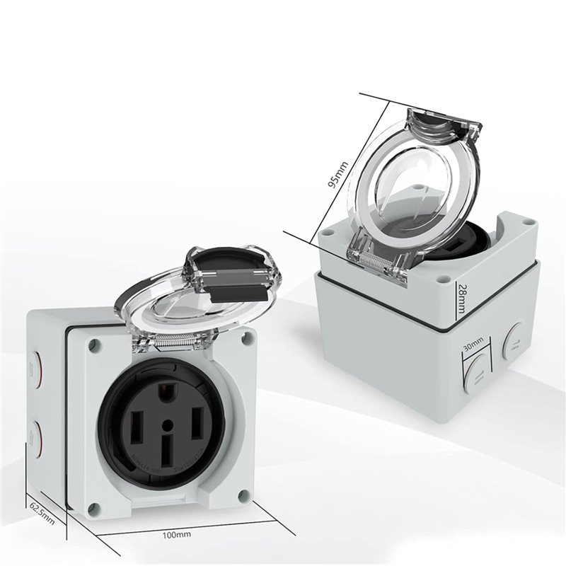 Y17A 6X 50Amp Güç Çıkış Kutusu - Outdoor Power Receptacle incelemesi ve fiyatı