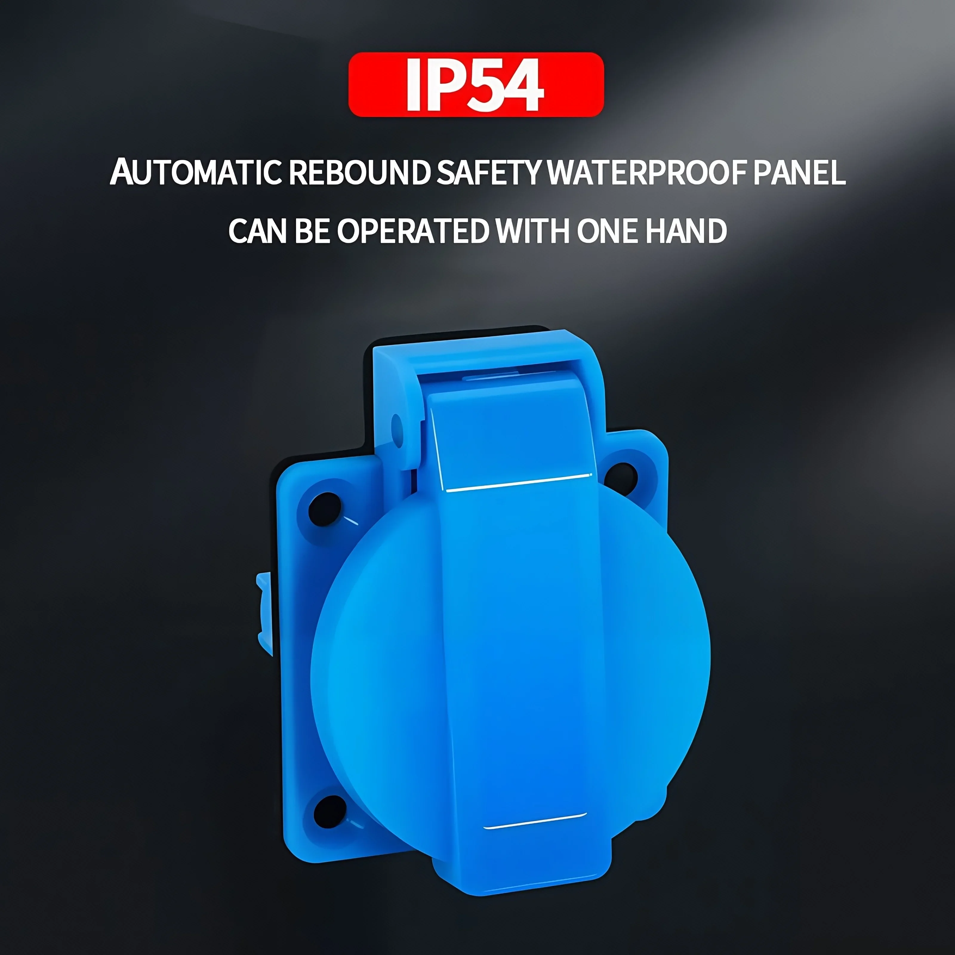 IP54 16A Su Geçirmez Endüstriy - Outdoor Power Outlet Box incelemesi ve fiyatı
