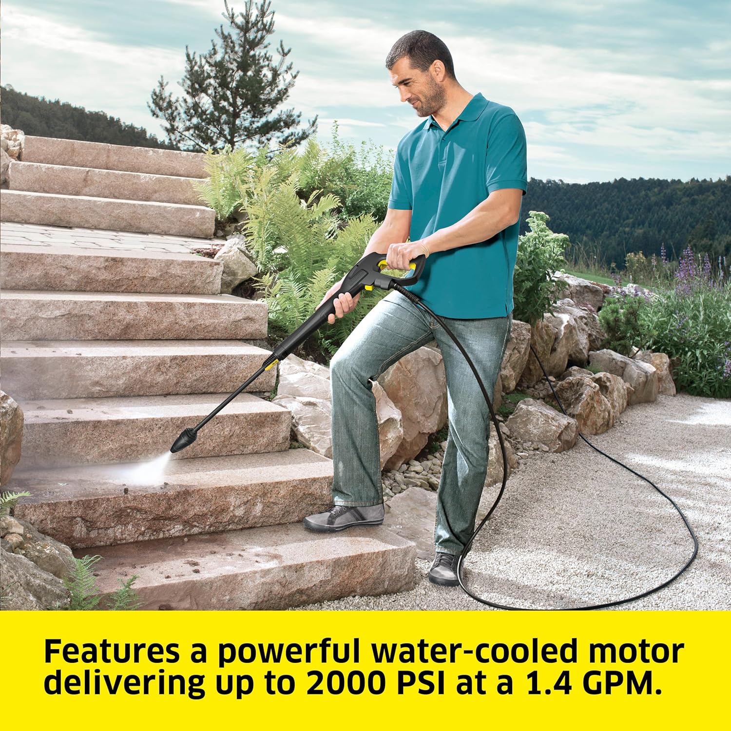 Hortum Makaralı Basınçlı Yıkam - Outdoor Power Washer incelemesi ve fiyatı