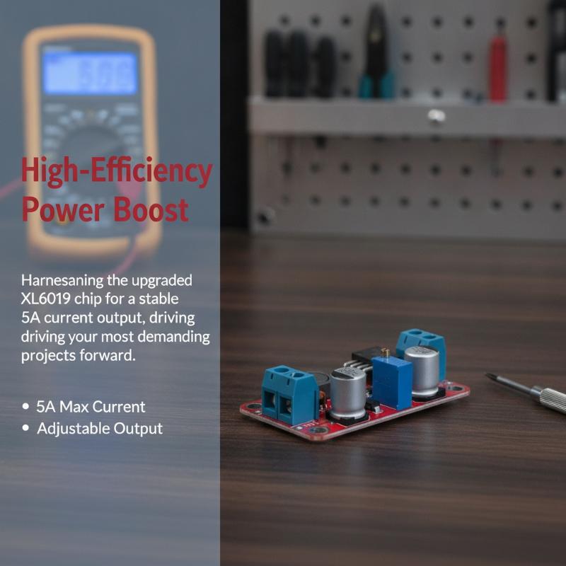 1 Adet XL6019 DC-DC Boost Güç  - Outdoor Power Supply incelemesi ve fiyatı