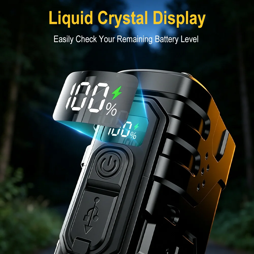 BORUIiT El Kranklı EDC LED Fen - Outdoor Power Supply incelemesi ve fiyatı