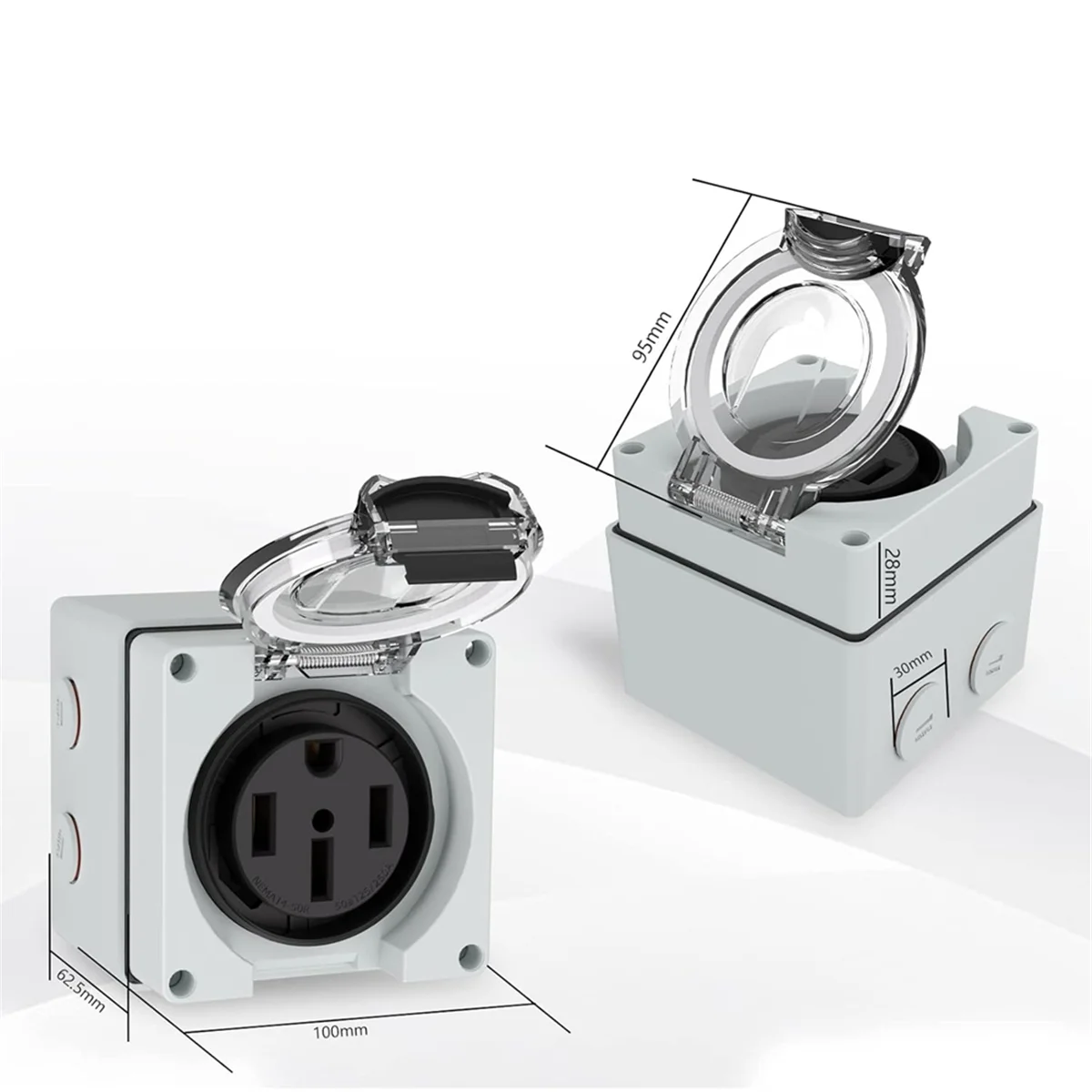 Güç Priz Kutusu, 125/250Volt N - Outdoor Power Receptacle incelemesi ve fiyatı