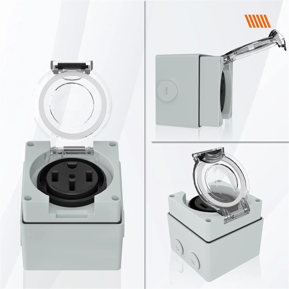 Güç Priz Kutusu, 125/250Volt N - Outdoor Power Receptacle incelemesi ve fiyatı