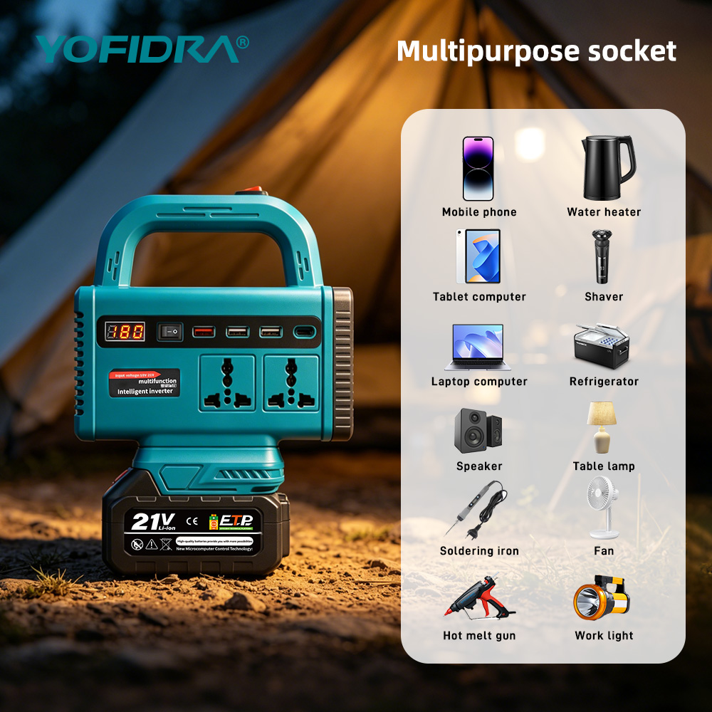 YOFIDRA 220V Taşınabilir Güç İ - Outdoor Power Inverter incelemesi ve fiyatı