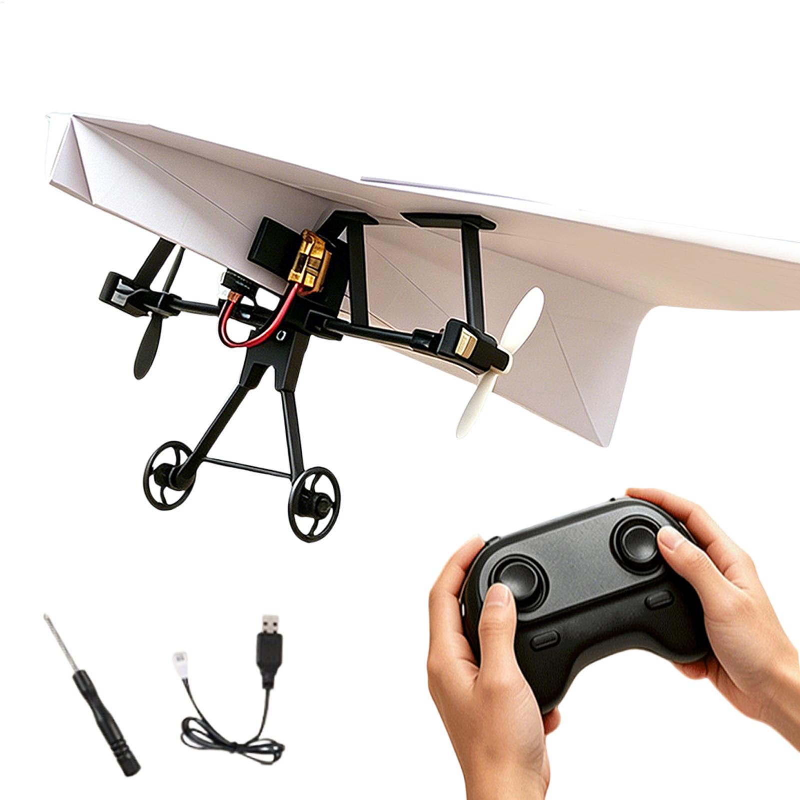 RC Kağıt Uçak Kiti DIY Uçak Oy - Outdoor Power Kit incelemesi ve fiyatı