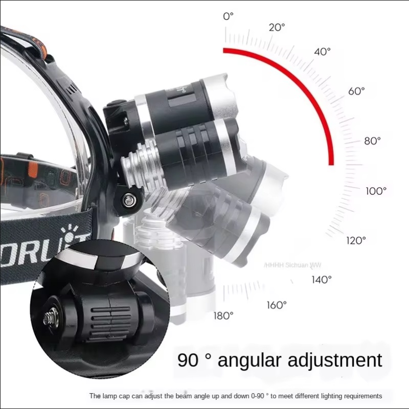 Yüksek Güçlü LED Far 18650 Şar - Outdoor Power Supply incelemesi ve fiyatı