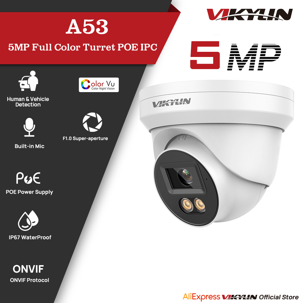 VIKYLIN 5MP IP Güvenlik Kamera - Outdoor Power G Motion incelemesi ve fiyatı