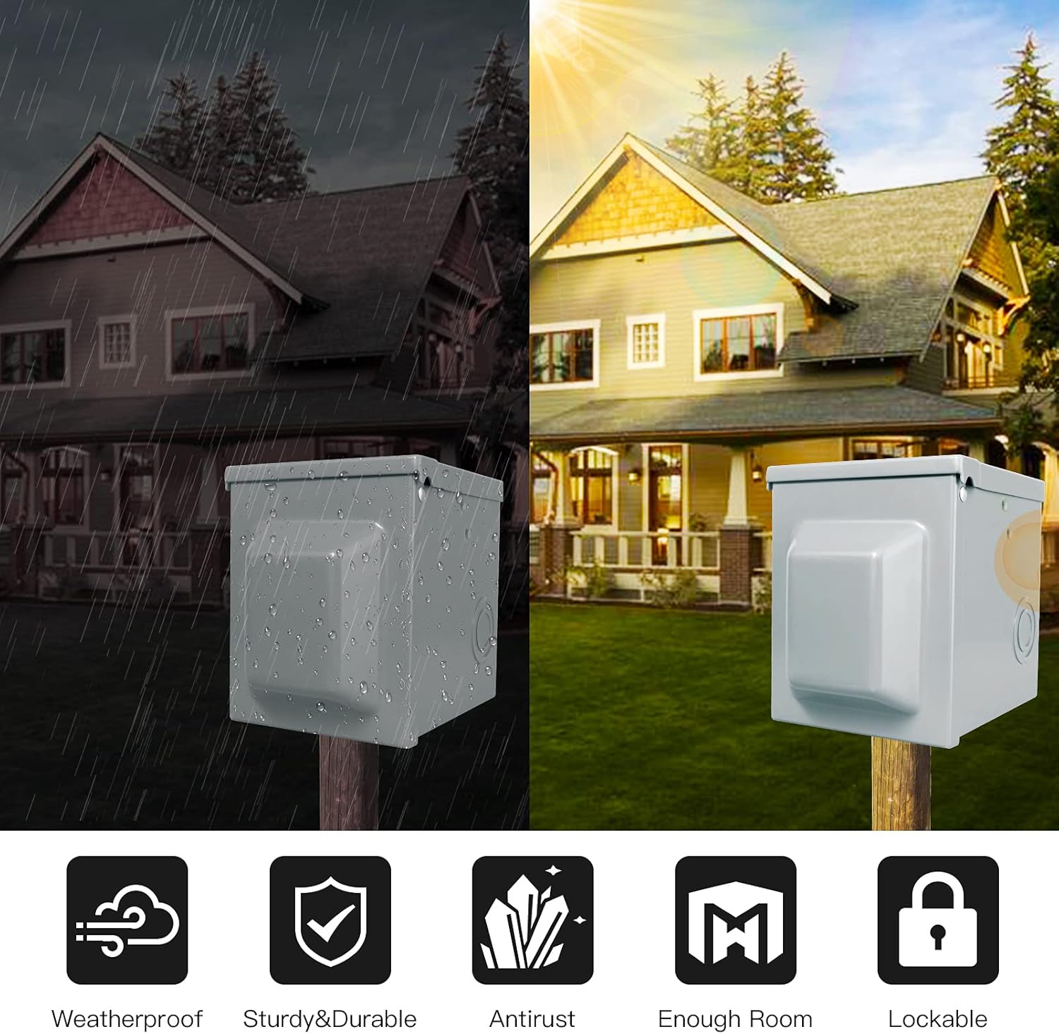 30/50 Amp 125/250 Volt RV Güç  - Outdoor Power Receptacle incelemesi ve fiyatı
