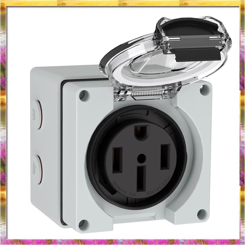 AA46 HOT-50Amp Dış Mekan Güç Ç - Outdoor Power Receptacle incelemesi ve fiyatı
