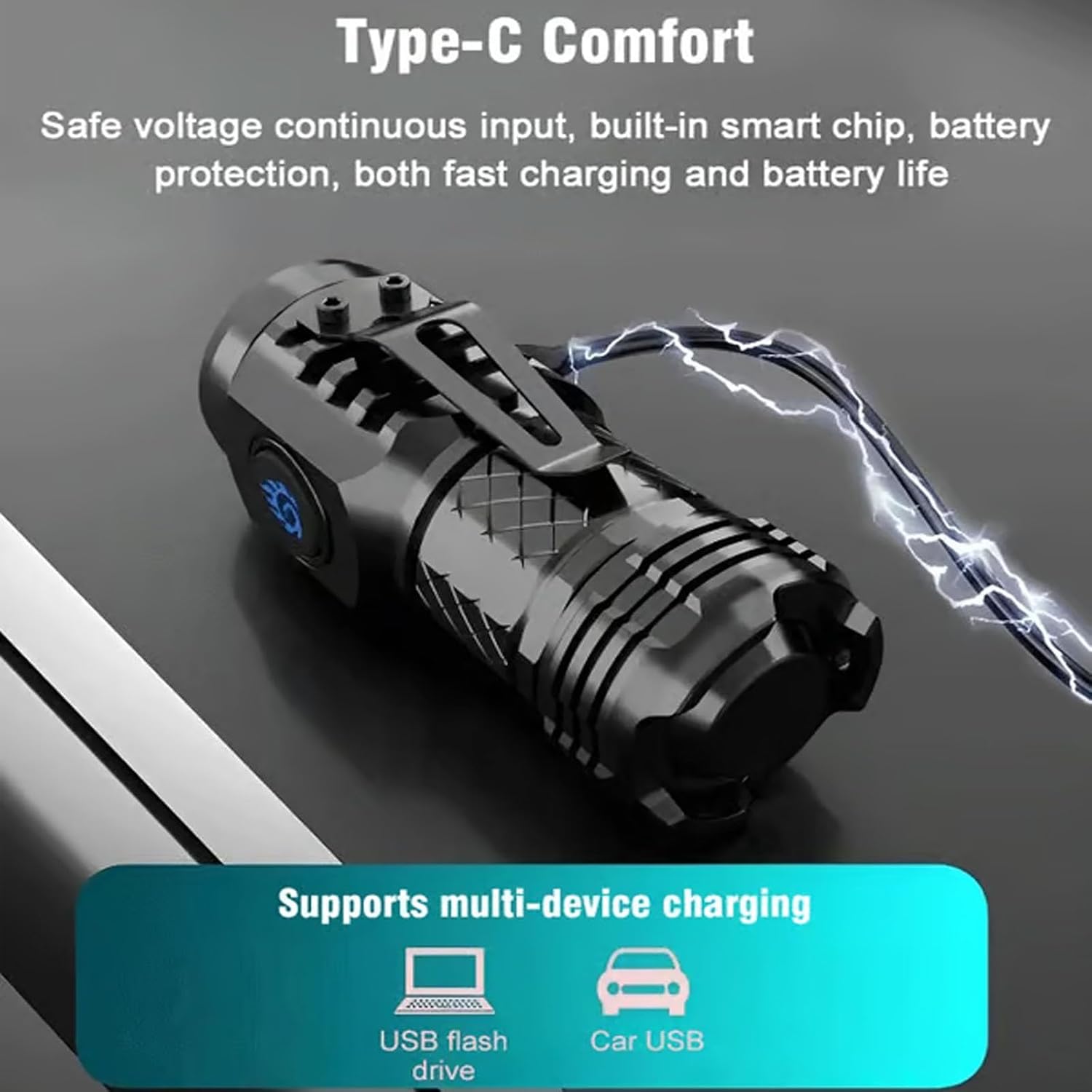 Yüksek Güçlü Taktik El Feneri  - Outdoor Power Supply incelemesi ve fiyatı