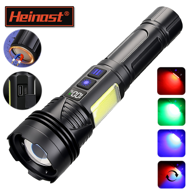 Güçlü LED El Feneri USB Şarj E - Outdoor Powerbank incelemesi ve fiyatı